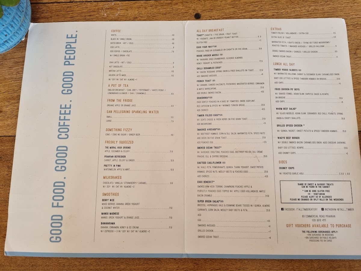 Menu Tall Timber Cafe-2