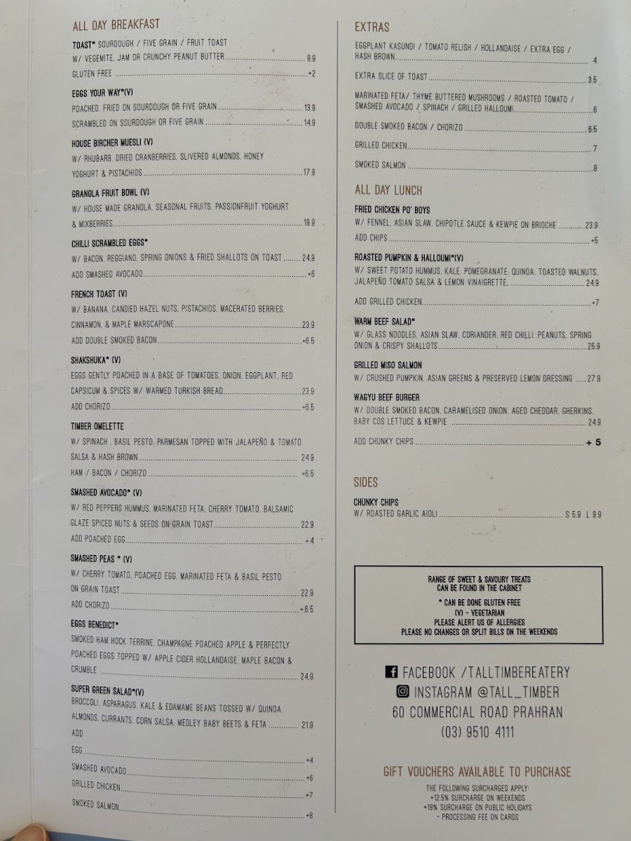 Menu Tall Timber Cafe-5