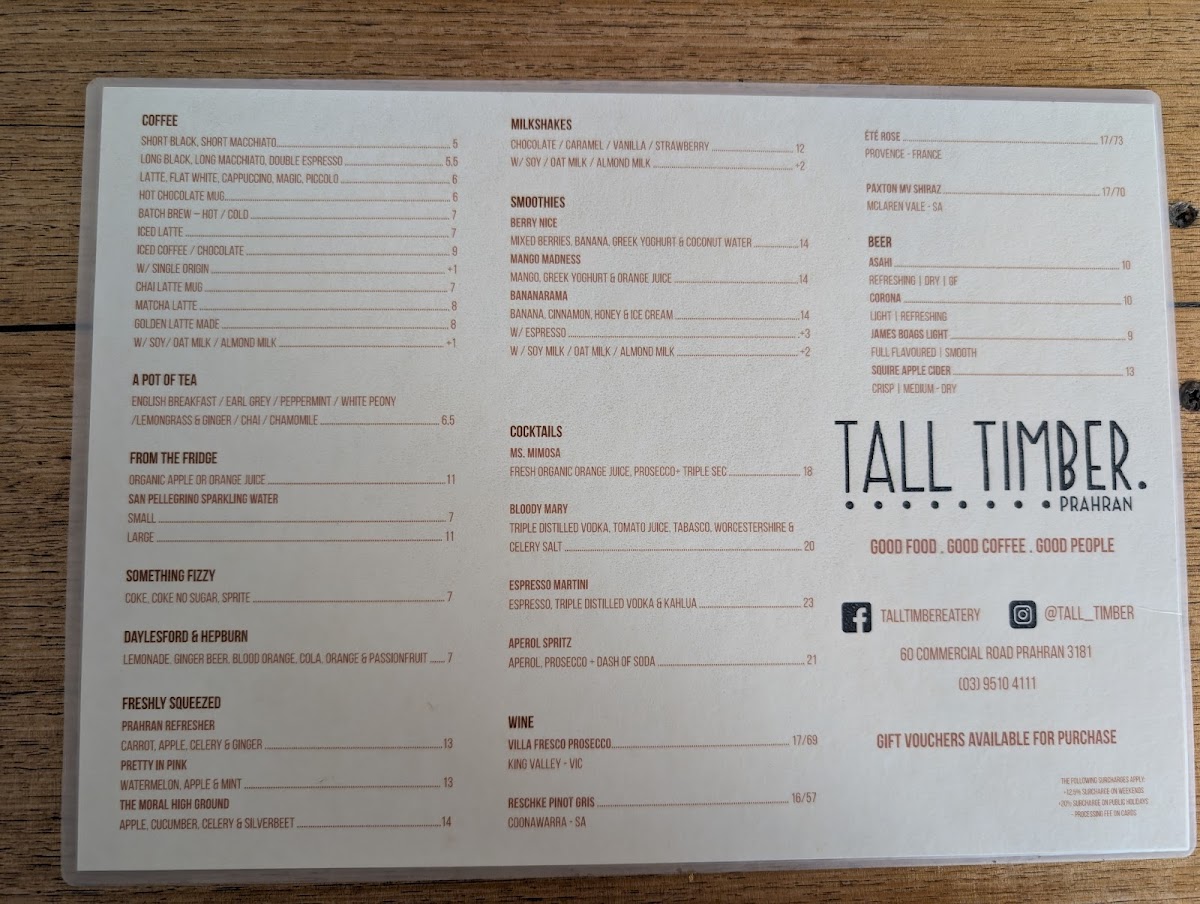 Menu Tall Timber Cafe-6